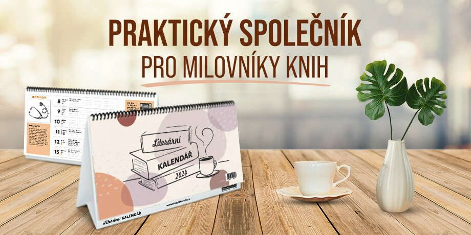 Jupíjou! Literární kalendář pro rok 2024 je konečně v prodeji! - titulní obrázek