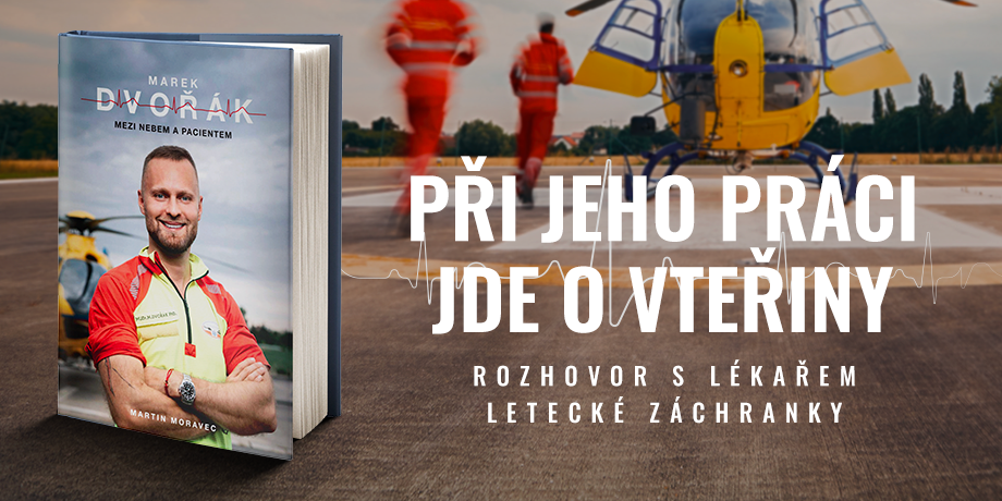 Moravec vyzpovídal celebritu mezi záchranáři: Marka Dvořáka - titulní obrázek