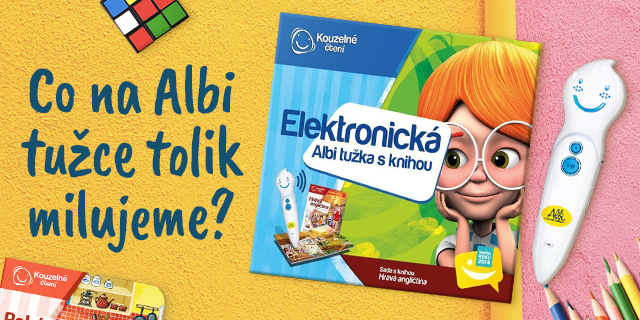 Albi elektronická tužka a Kouzelné čtení – učební pomůcka i zábava na dlouhé hodiny - titulní obrázek