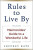 Rules to Live By - Katz Jeffrey