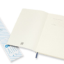 Moleskine - zápisník - tečkovaný, modrý L 2