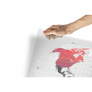 Travel Map Air World 4