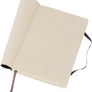 Moleskine - zápisník - měkký, tečkovaný, černý L