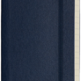 Moleskine - zápisník měkký, linkovaný, modrý L