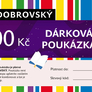 2 Knihomolská e-shopová dárková poukázka 200 Kč