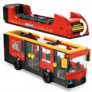 Červený dvoupodlažní vyhlídkový autobus - Lego City4