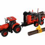 Traktor Zetor s vlekem s naklád. ramenem 2