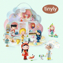 DJECO Tinyly figurky Prunelle & Bianca 3