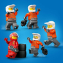 Zastávka v boxech F1® a personál s vozem Ferrari - Lego City (60443) 7