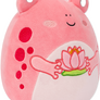 SQUISHMALLOWS Růžová žába s leknínem - Lonina 6
