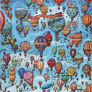 Diář Paperblanks 2027 Balloon Festival - 12M, Midi, Denní 2