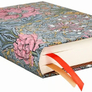 Diář Paperblanks 2027 Morris Pink Honeysuckle Maxi Horizontal - 12M, Maxi, horizontální  3