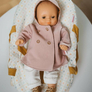 DJECO Baby Pomea - růžový kabátek pro panenky
