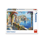 Puzzle Středomořské městečko 1000 dílků