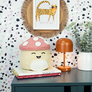 Squishmallows FIZZ Úložný koš - Hříbek Malcolm