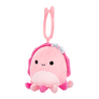 SQUISHMALLOWS Klíčenka Růžová sépie - Auggie