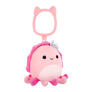 SQUISHMALLOWS Klíčenka Růžová sépie - Auggie