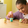SQUISHMALLOWS Stavebnice BLDR - Sada 4 postaviček