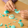 SQUISHMALLOWS Stavebnice BLDR - Sada 4 postaviček