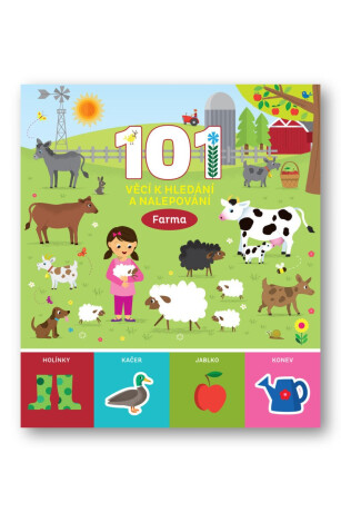 101 věcí k hledání a nalepování Farma - neuveden