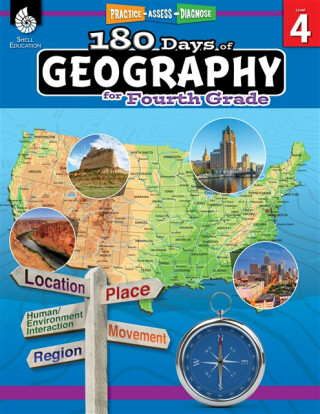 180 Daysâ„¢: Geography for Fourth Grade - Charles Aracich,Chuck Aracich