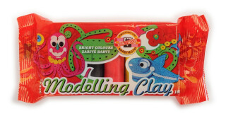 Modelína 100g 10 barev celofán - 