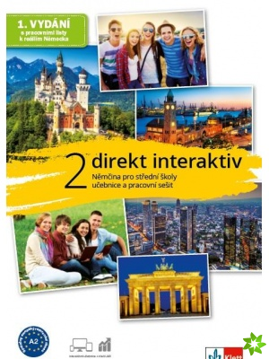 Direkt interaktiv 2 (A2) – balíček + žák. kód - Tomáš Černý,Helena Průžová,Lenka Kovačková,Sandra Tranta