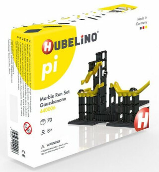 HUBELINO Pi Kuličková dráha - set s kanónem 70 ks - 