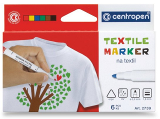 Značkovač 2739 na textil 6 ks - neuveden