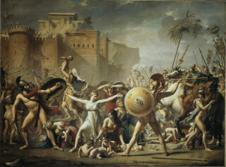 Puzzle: Zásah Sabinek: Jacques Louis David (1500 dílků) - neuveden
