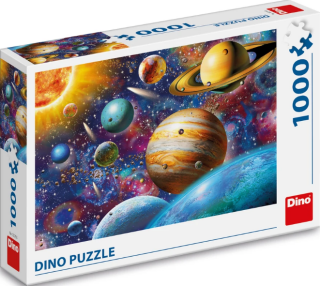 Puzzle Planety 1000 dílků (poškozená) - 