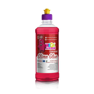Megaslizoun PVA slizové lepidlo - ČERVENÉ, 500 ml - Dino Buzzati