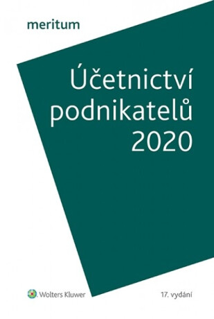 Meritum Účetnictví podnikatelů 2020 - Jiří Strouhal