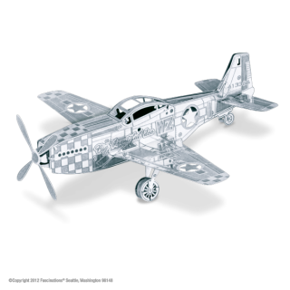 Metal Earth 3D puzzle: Mustang P-51 - neuveden