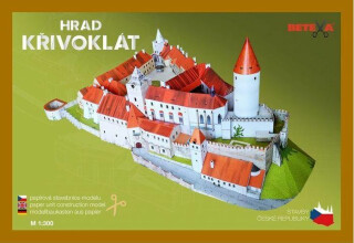 Hrad Křivoklát - vystřihovánky - neuveden