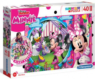 Podlahové Puzzle Supercolor Minnie Floor 40 dílků (poškozená) - neuveden
