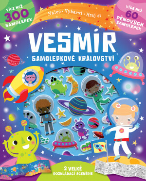 Vesmír  samolepkové království - neuveden