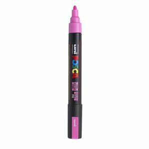Akrylová fixa Uni Posca PC-5M – F13 fluo růžová - neuveden