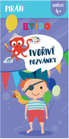 Tvořivé pozvánky - Piráti - 