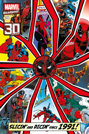 Plakát 61x91,5cm Deadpool - Shattered - 