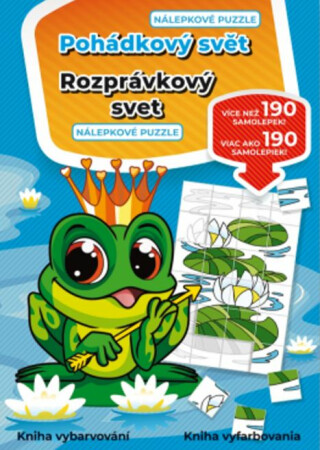 Pohádkový svět - nálepkové puzzle /Pohádkový svet - Nálepkové puzzle - neuveden