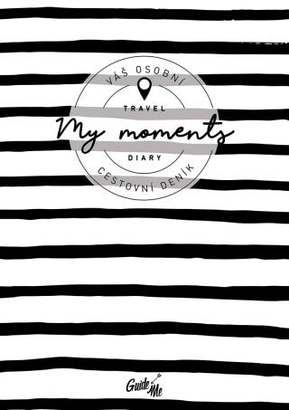 My Moments - cestovní deník / pruhovaný - neuveden