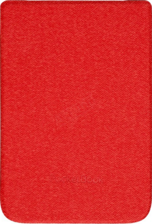 PocketBook WPUC-627-S-RD pouzdro Shell, červené - 