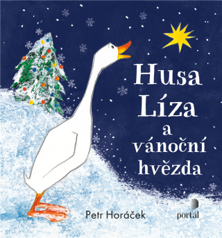 Husa Líza a vánoční hvězda (poškozené) - Petr Horáček
