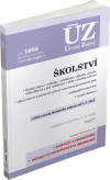 ÚZ 1088 Školství, pedagogičtí pracovníci - 