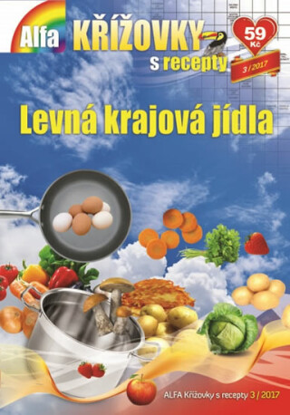 Křížovky s recepty 3/2017 - Levná krajová jídla - neuveden