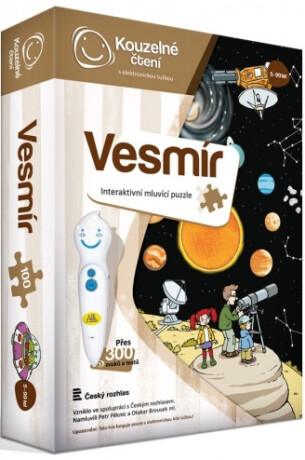 Puzzle Vesmír - Kouzelné čtení Albi - 