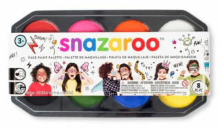 Snazaroo Sada barev na obličej 8 x 18 ml - neuveden