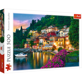 Trefl Puzzle Itálie Jezero Como / 500 dílků - neuveden