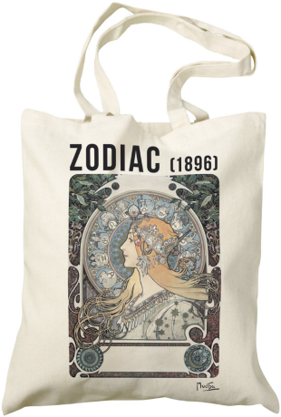 Plátěná taška Alfons Mucha - Zodiac - neuveden